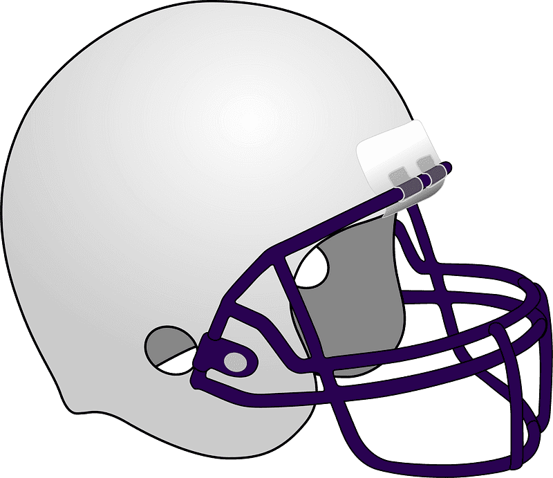 Football Helmet clipart transparent background 1