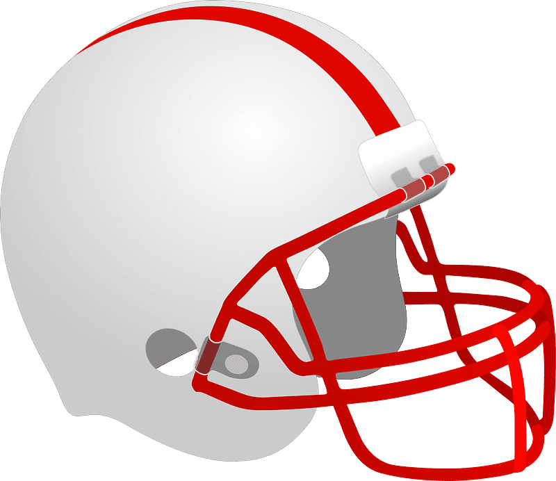 Football Helmet clipart transparent