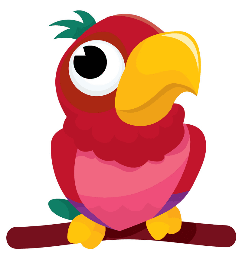 Free Parrot clipart picture