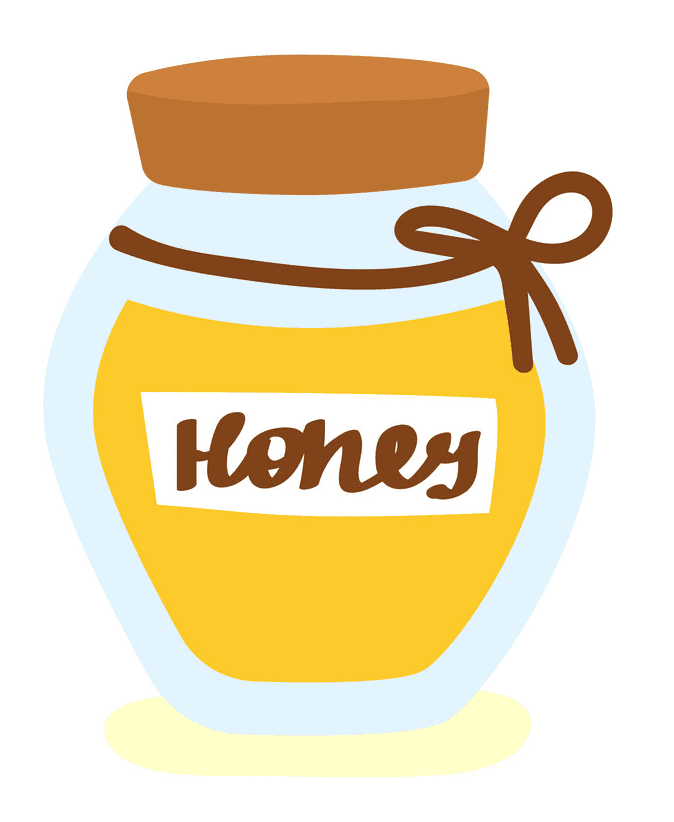 Honey Jar clipart image