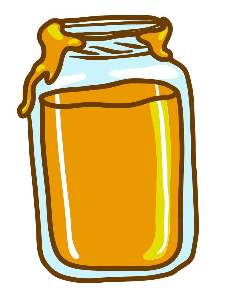 Honey Jar clipart png