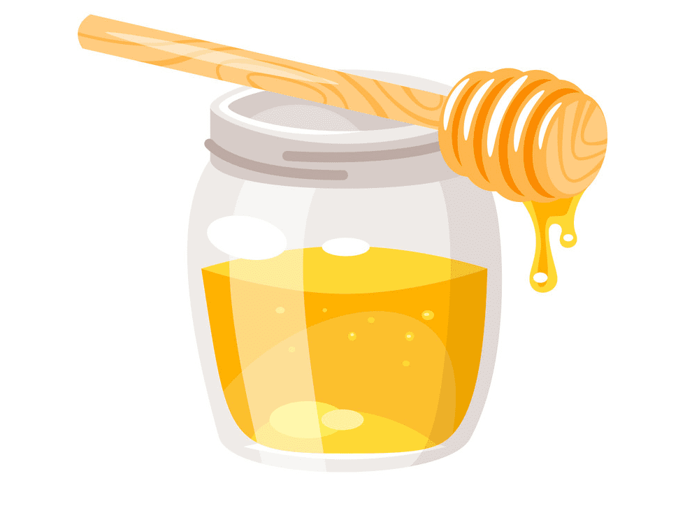 Honey Jar clipart