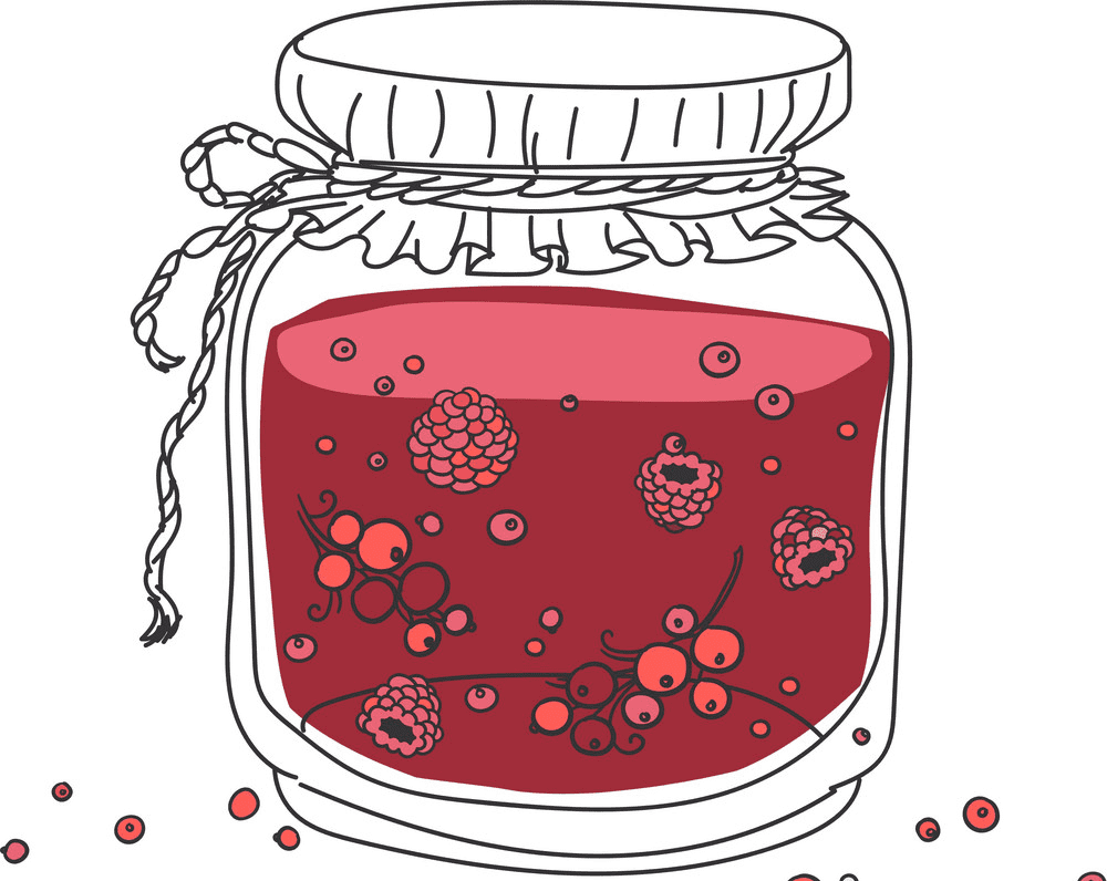 Jam Jar clipart image