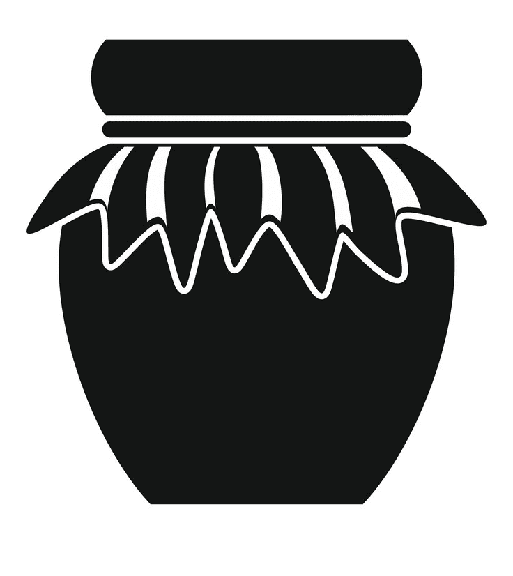 Jam Jar clipart png for kid