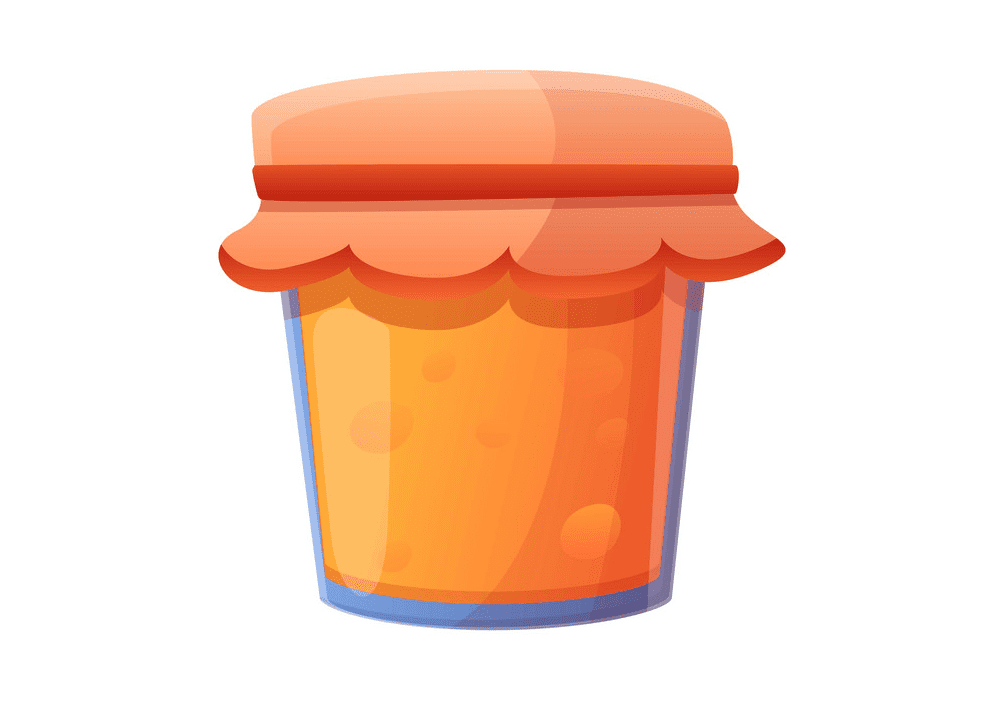 Jam Jar clipart png for kids