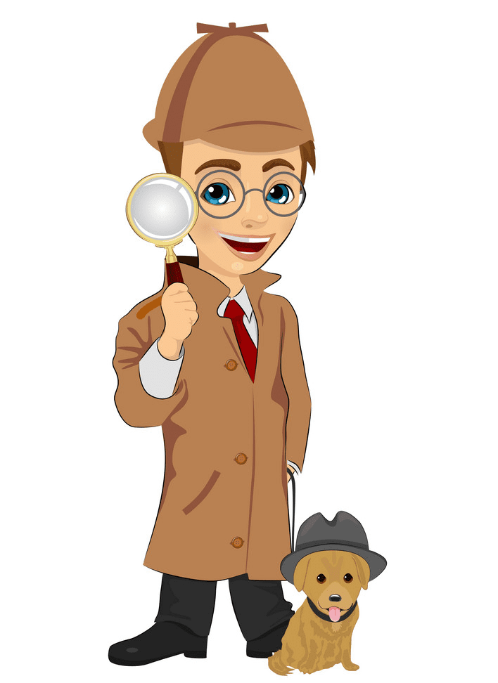 Kid Detective clipart png