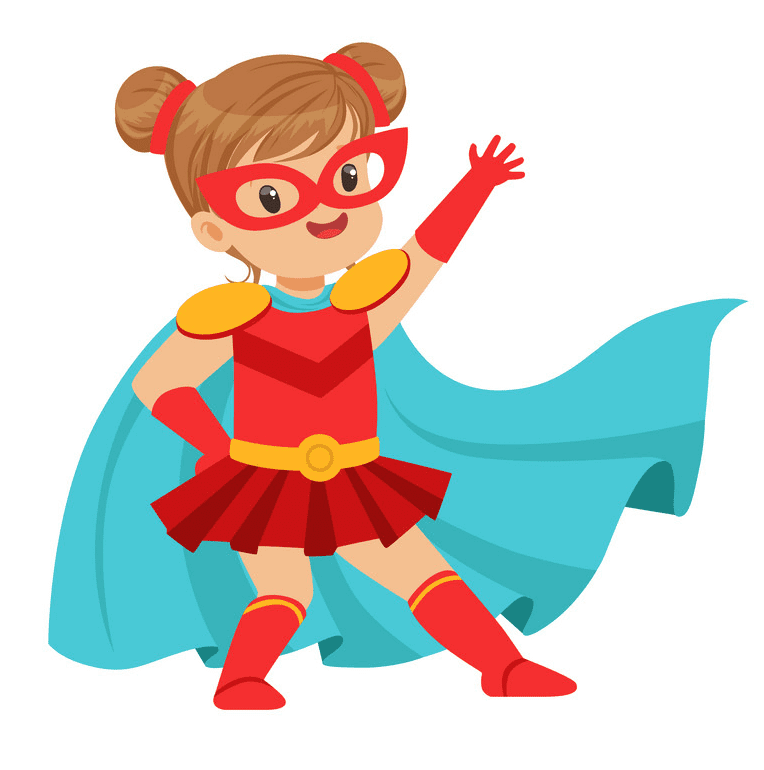 Kid Superhero clipart png