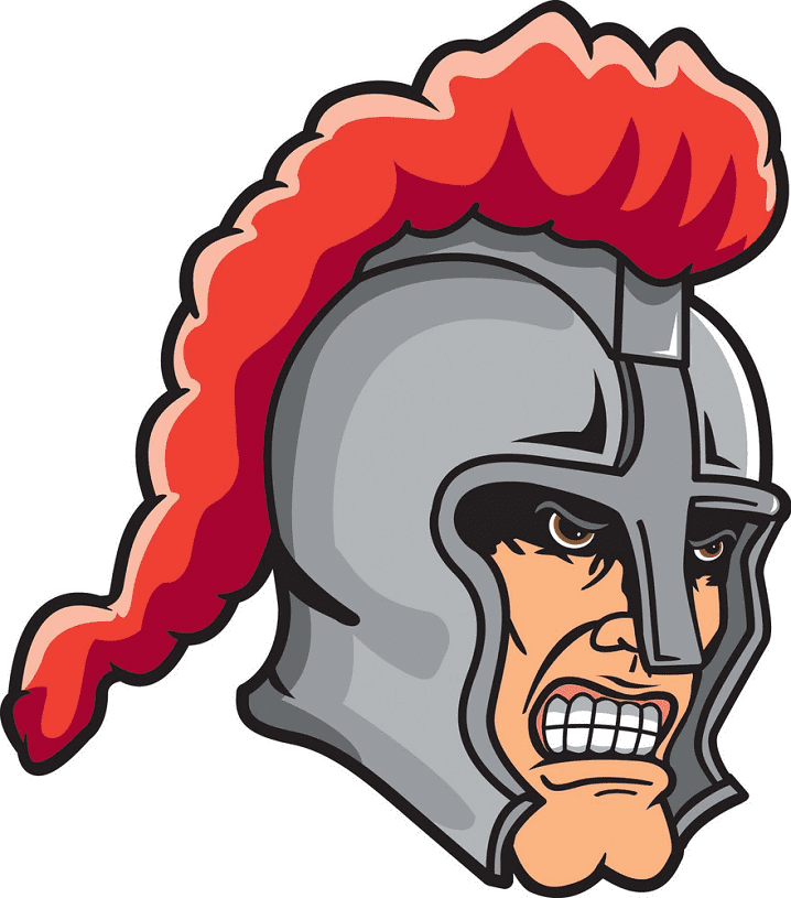 Knight Head clipart for free