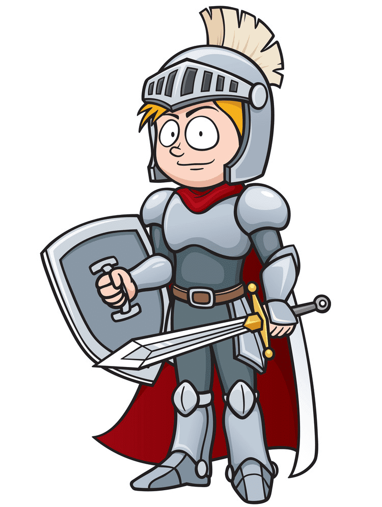 Knight clipart for free