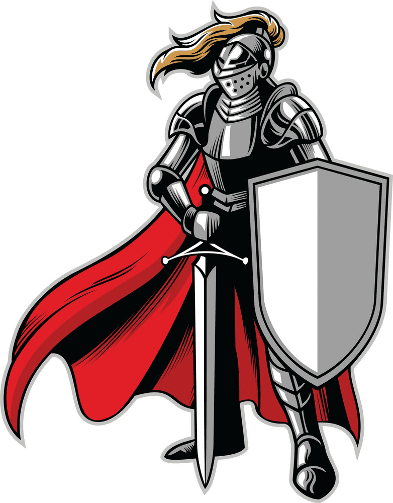 Knight clipart free image