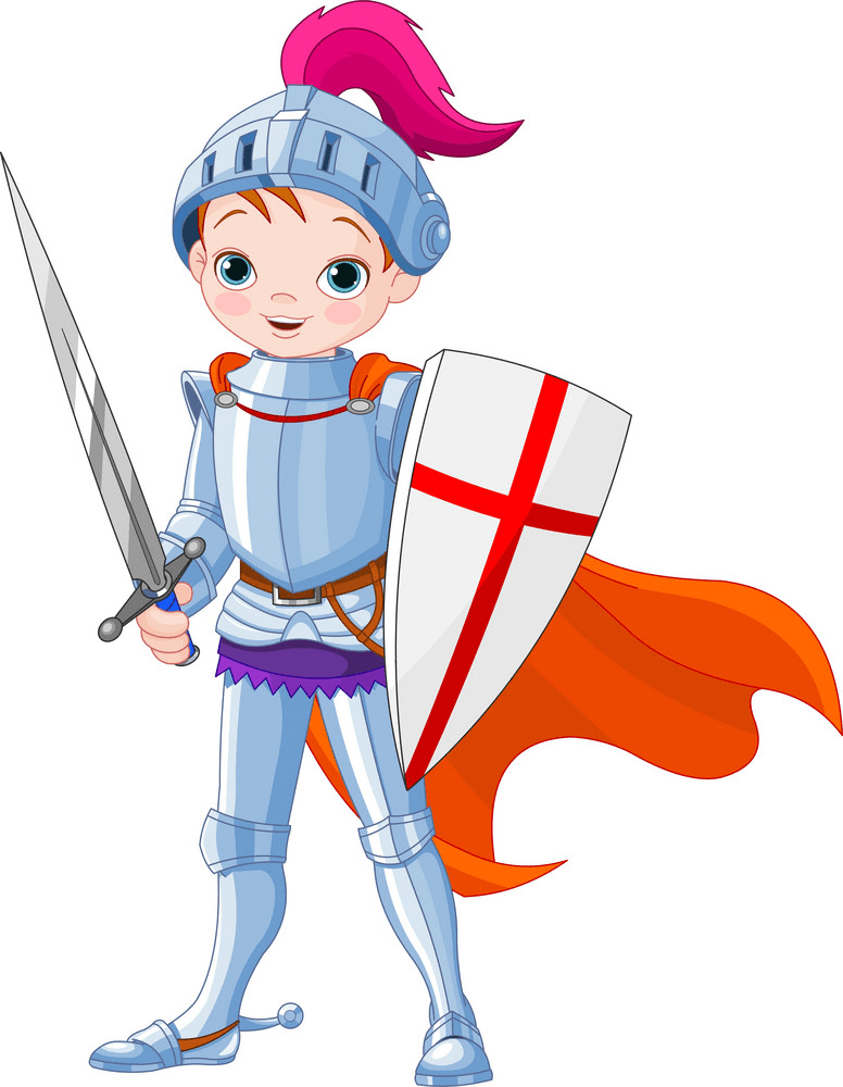 Knight clipart free picture