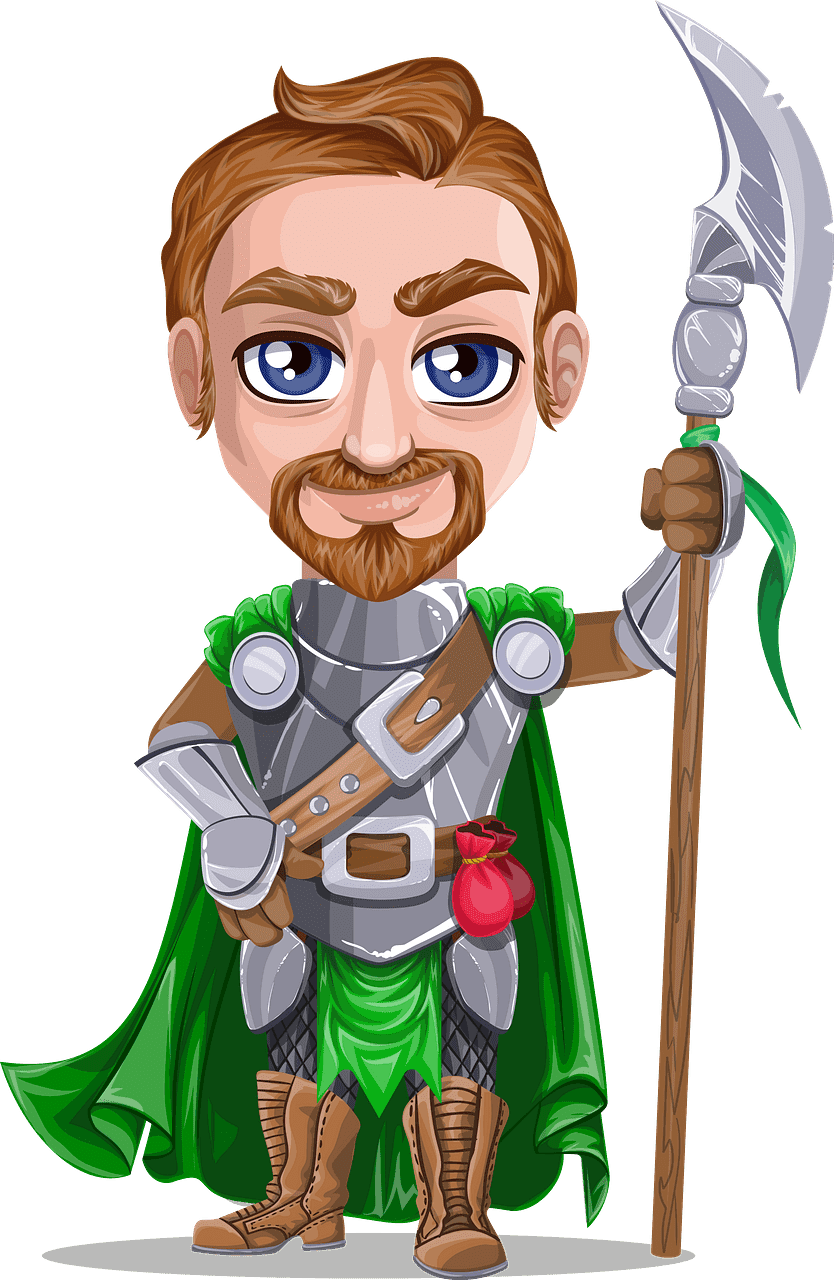 Knight clipart transparent background 2