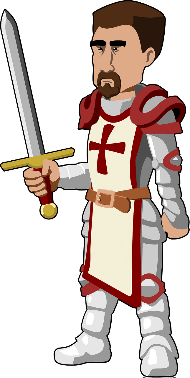 Knight clipart transparent for free