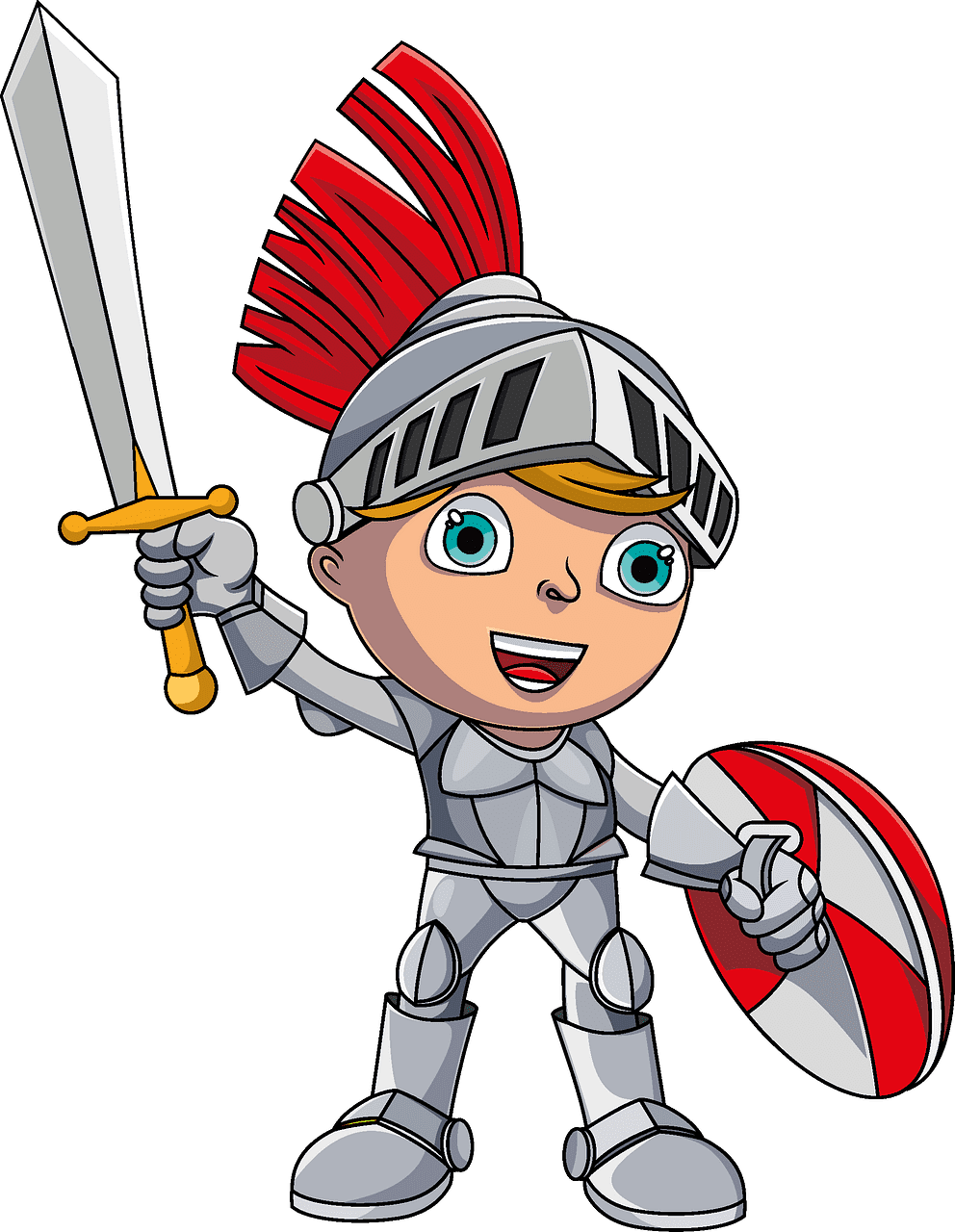 Knight clipart transparent for kids