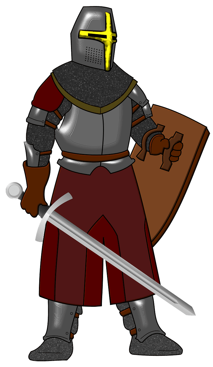 Knight clipart transparent free
