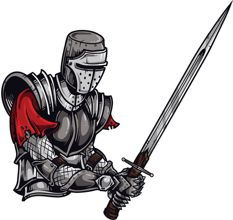 Knight clipart transparent image