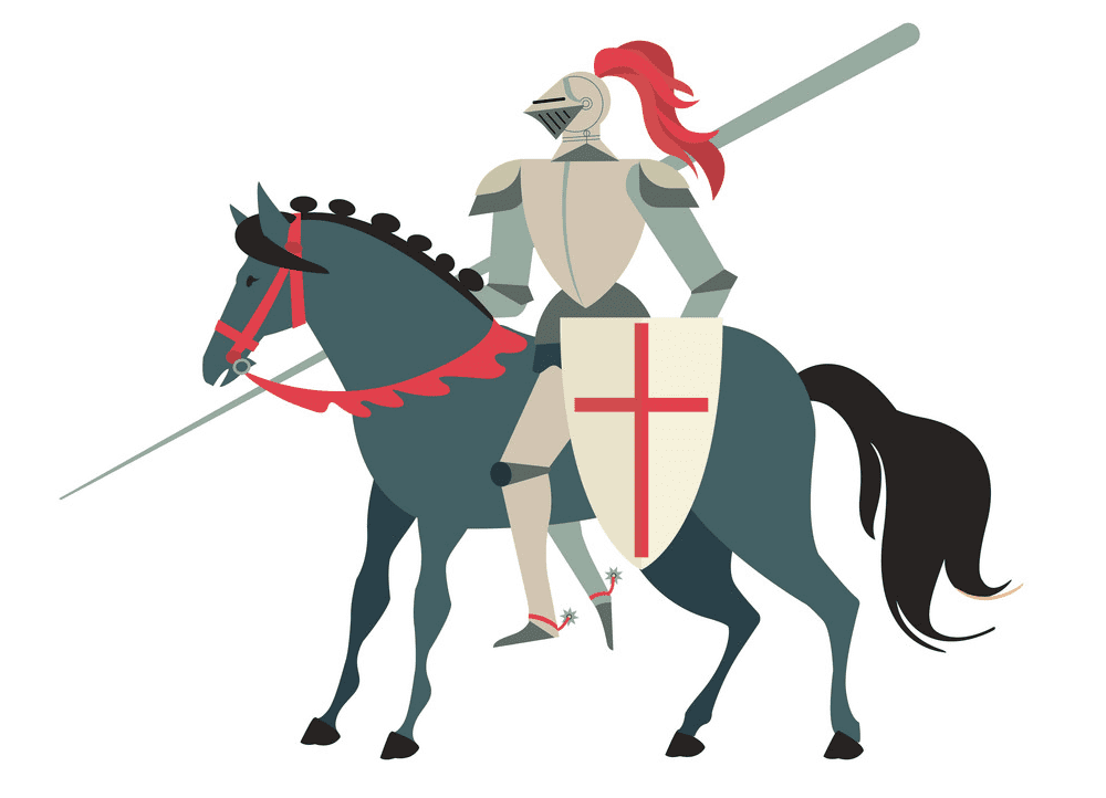 Knight on Horse clipart download