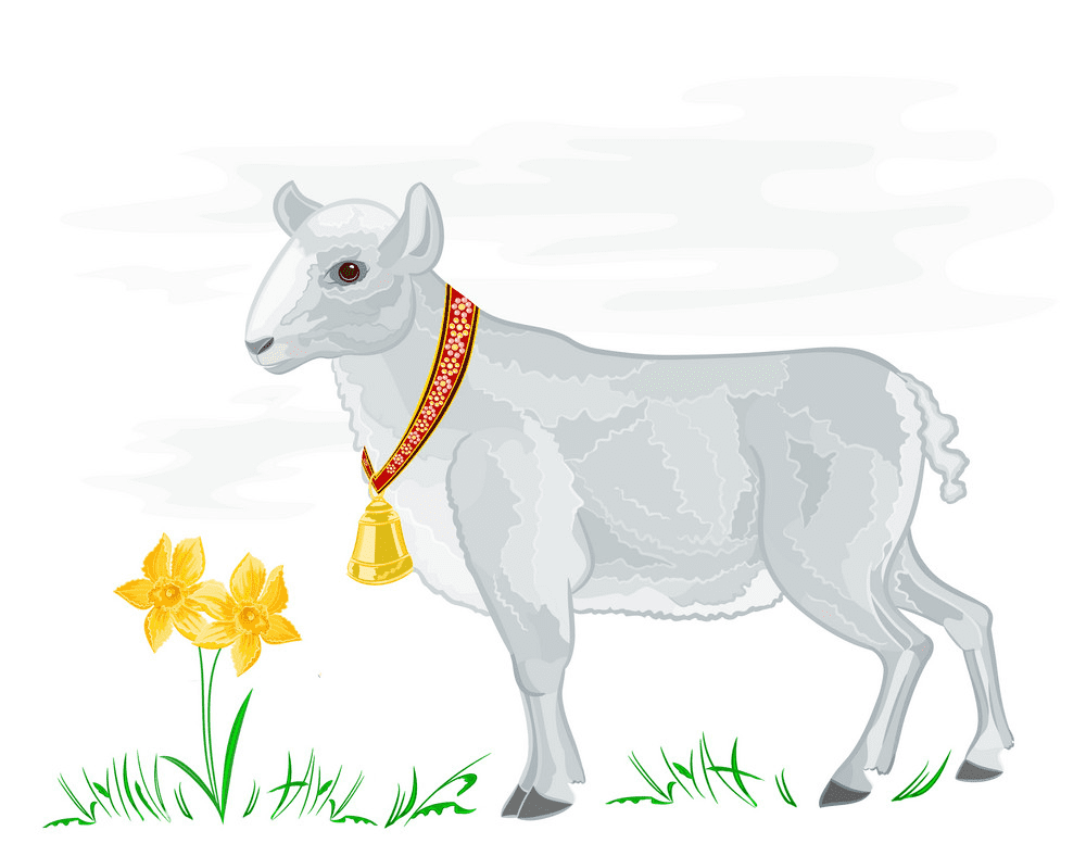 Lamb clipart 1