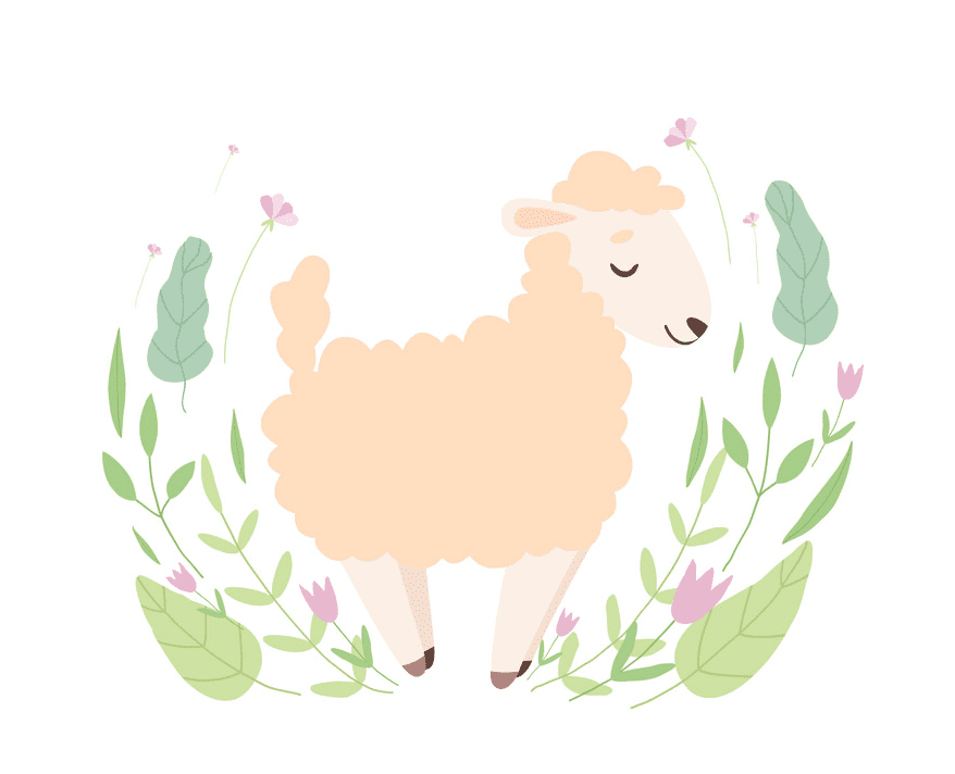 Lamb clipart 4