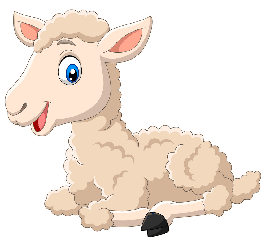 Lamb clipart 5