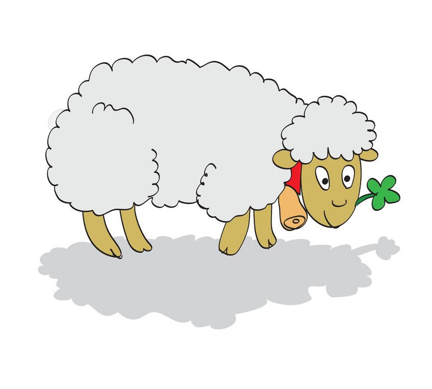 Lamb clipart 6