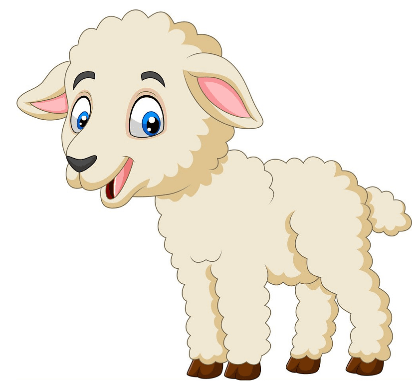 Lamb clipart 8