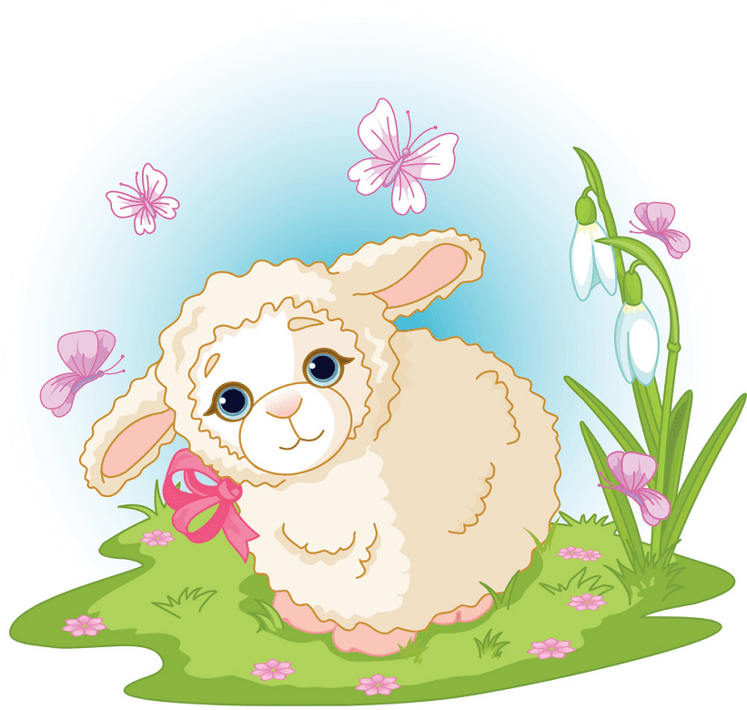 Lamb clipart free image