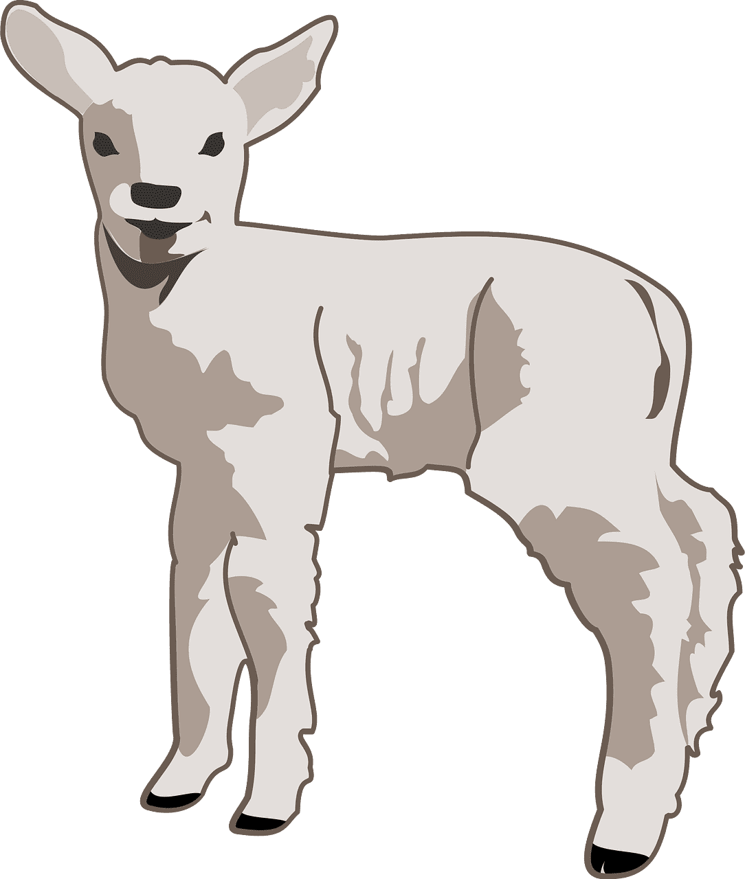 Lamb clipart transparent 4