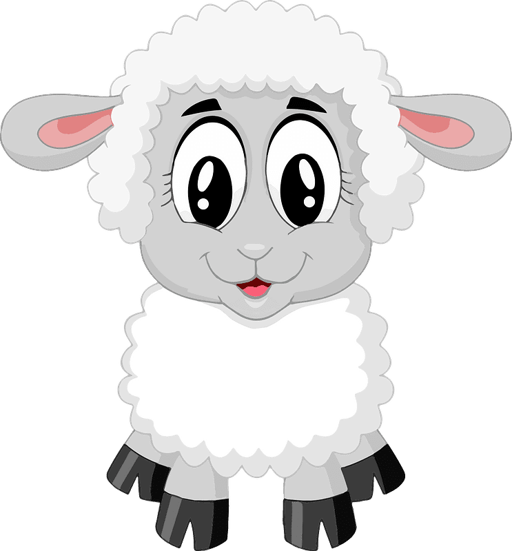 Lamb clipart transparent 9