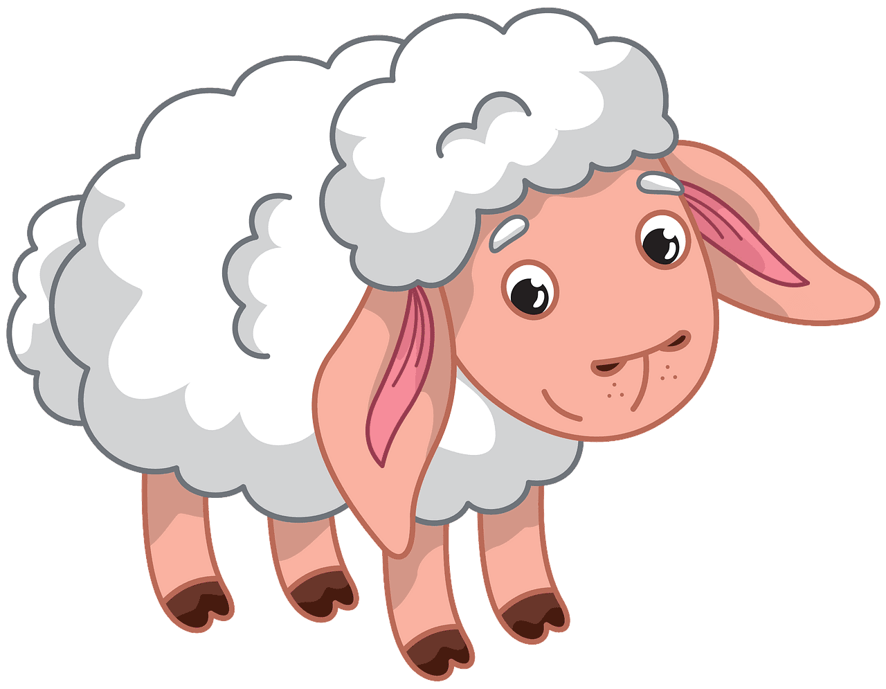 Lamb clipart transparent for kid