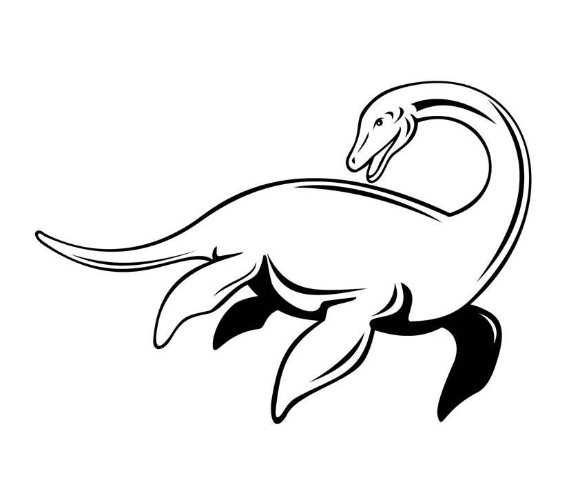 Loch Ness Monster clipart image