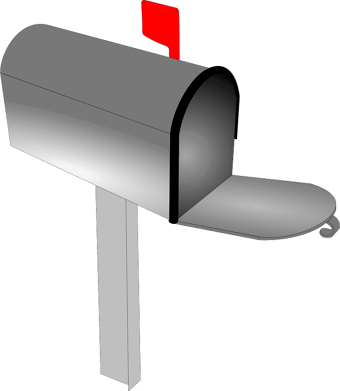 Mailbox clipart transparent 4