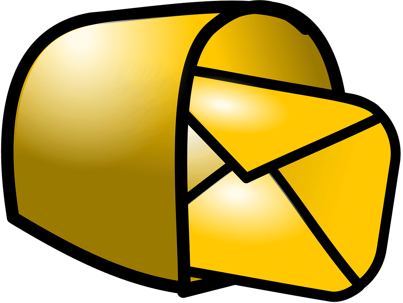 Mailbox clipart transparent 6