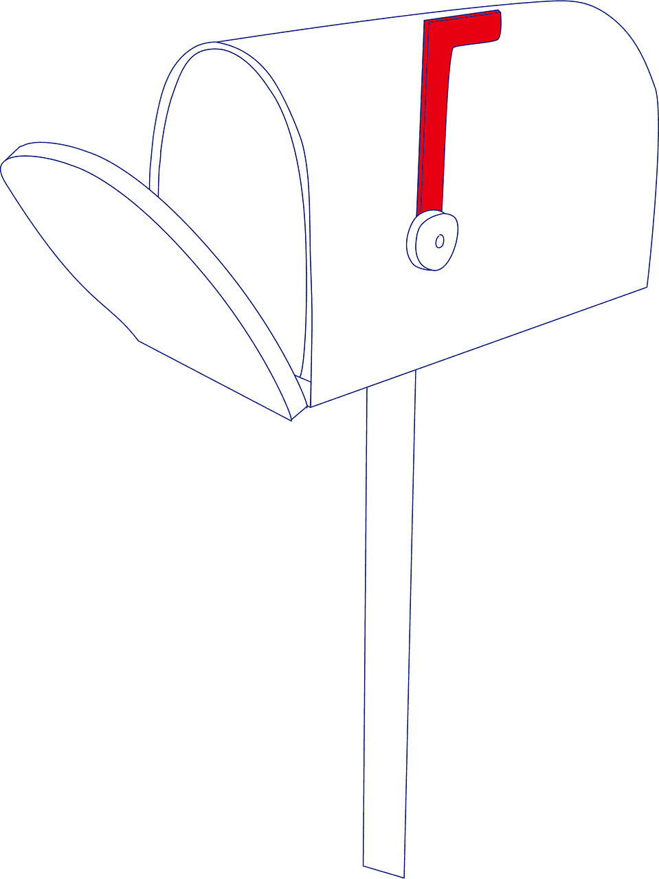 Mailbox clipart transparent for kids