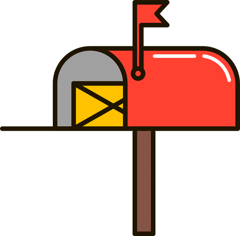 Mailbox clipart transparent png