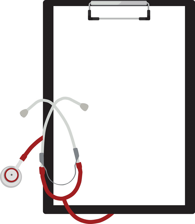 Medical Clipboard clipart for free