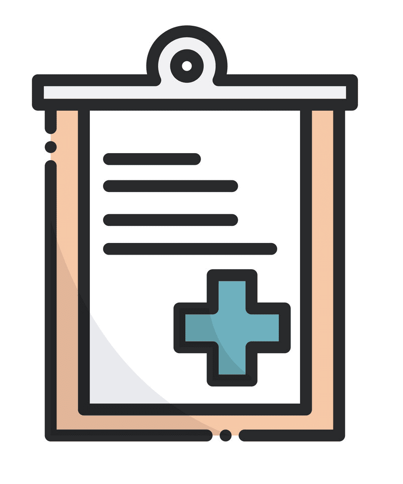 Medical Clipboard clipart png