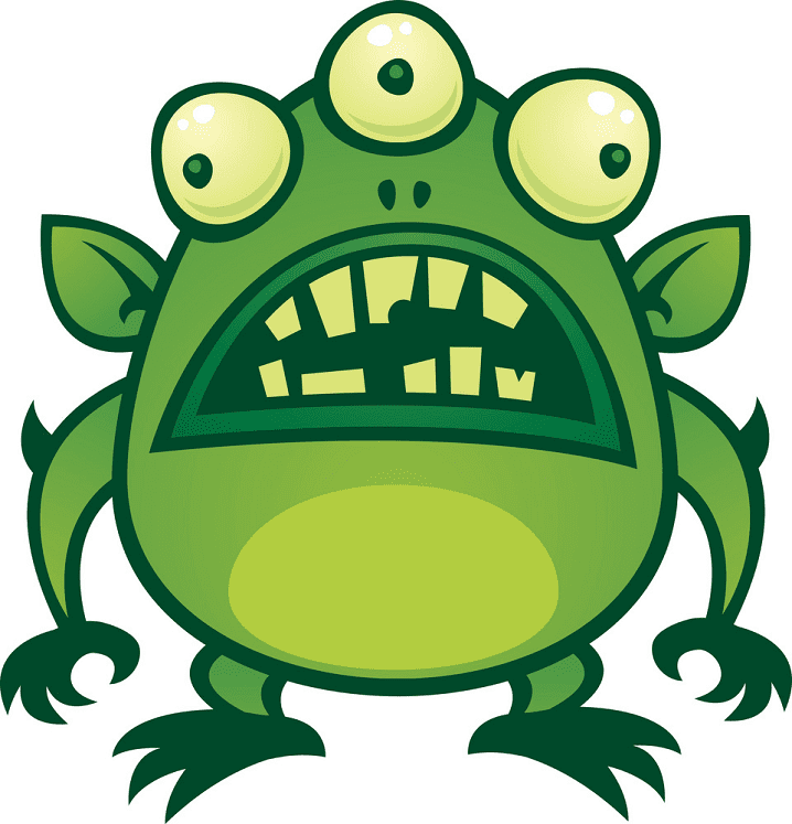 Monster clipart free image