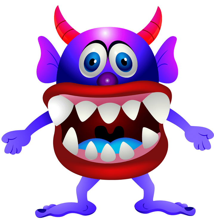 Monster clipart png 10