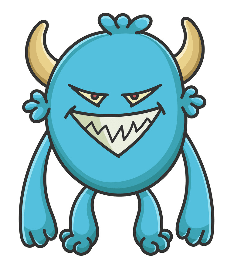 Monster clipart png 4