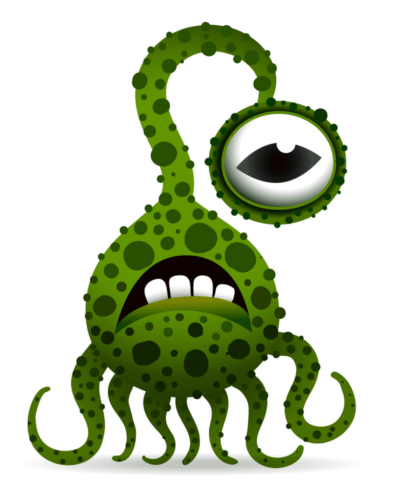 Monster clipart png 6