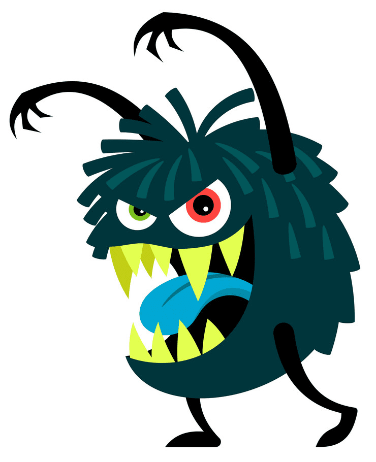Monster clipart png 8