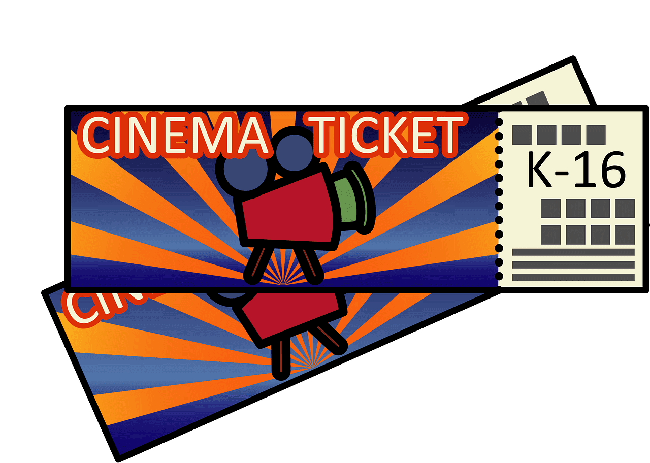 Movie Ticket clipart transparent 1