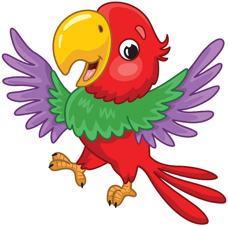 Parrot clipart transparent 3