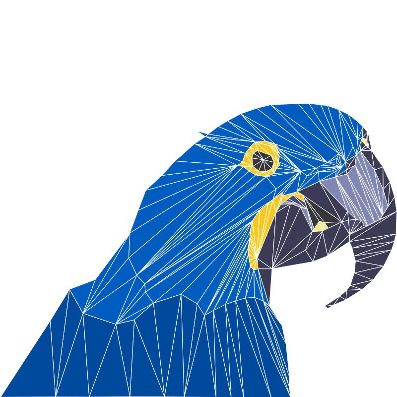 Parrot clipart transparent background 8