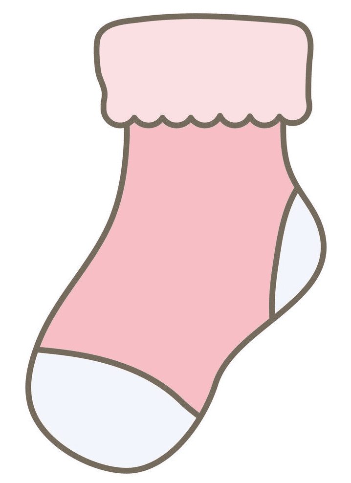Sock clipart picture