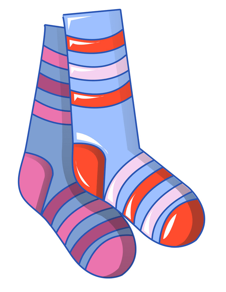 Socks clipart 10