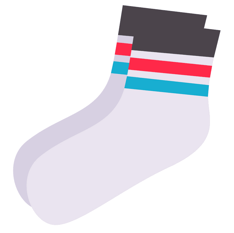 Socks clipart 7