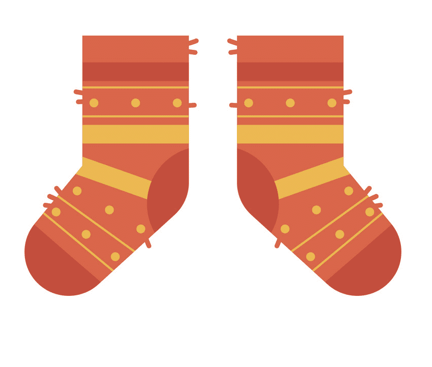 Socks clipart free picture