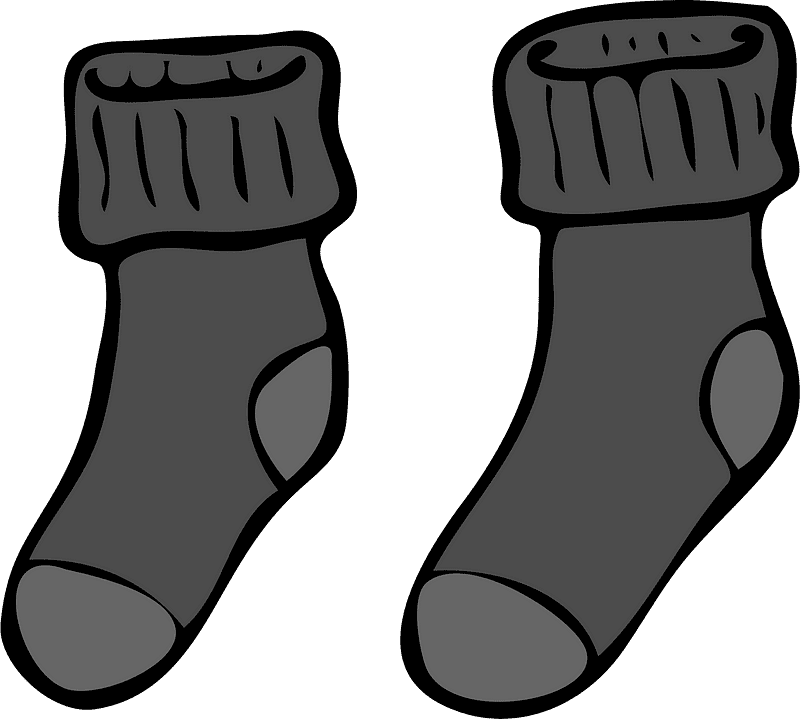 Socks clipart transparent 1